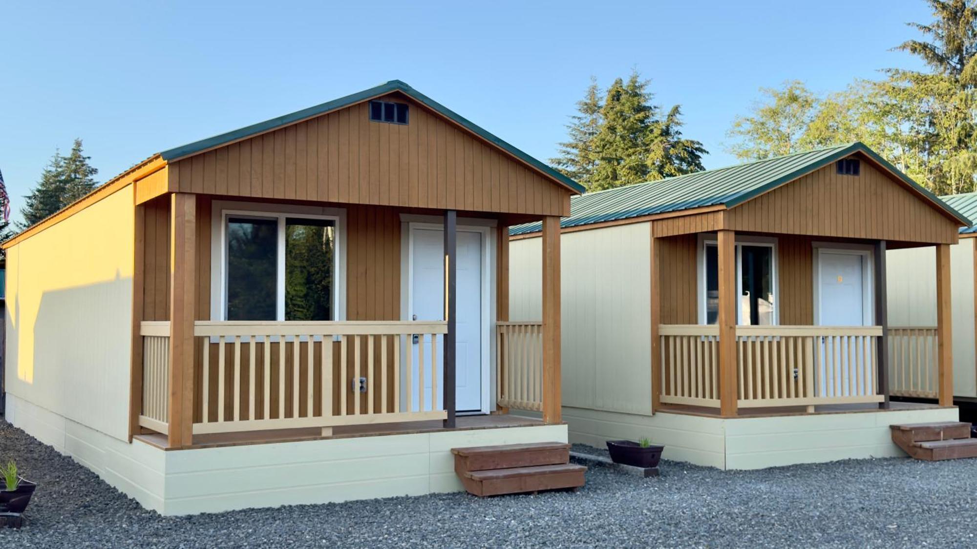 Far West Cabin-Tiny Homes Rental Forks Exterior foto