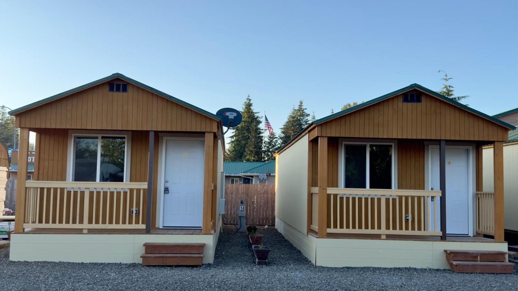 Far West Cabin-Tiny Homes Rental Forks Exterior foto